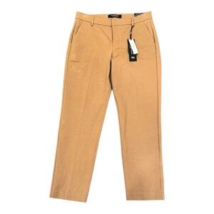 Liverpool Kelsey Knit Trousers Womens Size 8/29 Stretch Ponte Pants Maple Color